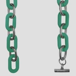 Woman Jewellery Matte & Silver Necklace - Green