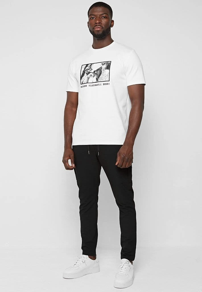 Man T-Shirts Reasonable Doubt T-Shirt - White T-SHIRTS & TOPS