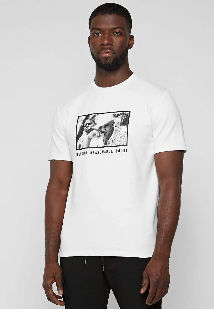 Man T-Shirts Reasonable Doubt T-Shirt - White T-SHIRTS & TOPS