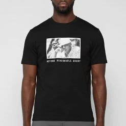Man T-Shirts T-SHIRTS & TOPS Reasonable Doubt T-Shirt - Black