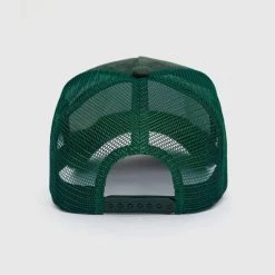 Man Accessories Signature Mesh Trucker Cap - Green