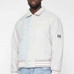 Man Jackets Astro Varsity Jacket - Multi