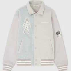 Man Jackets Astro Varsity Jacket - Multi
