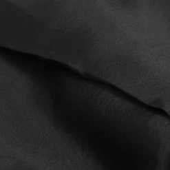 Woman Trousers Organza Cargo Trousers - Black