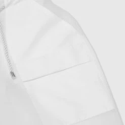 Woman Trousers CARGO PANTS & JOGGERS Organza Cargo Trousers - White