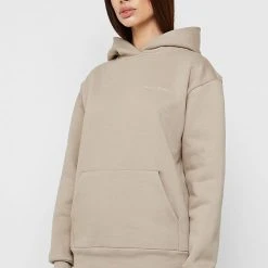 Woman Essential TRACKSUITS Essential Hoodie - Beige