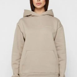 Woman Essential TRACKSUITS Essential Hoodie - Beige