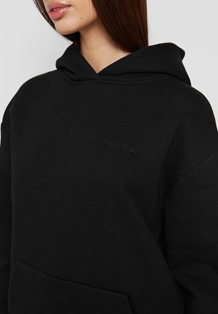 Woman Essential Essential Hoodie - Black