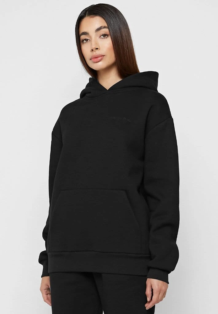 Woman Essential Essential Hoodie - Black