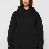 Woman Essential Essential Hoodie - Black