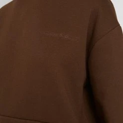 Woman Essential Essential Hoodie - Chocolate Brown
