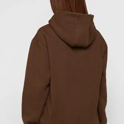 Woman Essential Essential Hoodie - Chocolate Brown