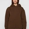 Woman Essential Essential Hoodie - Chocolate Brown