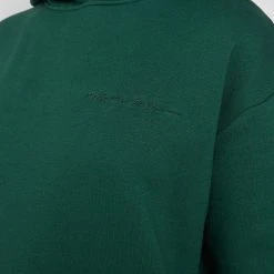 Woman Essential Essential Hoodie - Forest Green TRACKSUITS