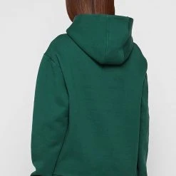 Woman Essential Essential Hoodie - Forest Green TRACKSUITS