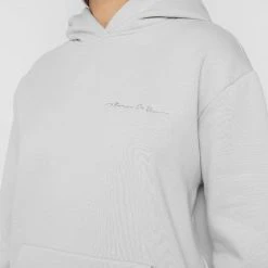 Woman Essential TRACKSUITS Essential Hoodie - Iced Grey