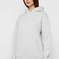Woman Essential TRACKSUITS Essential Hoodie - Iced Grey