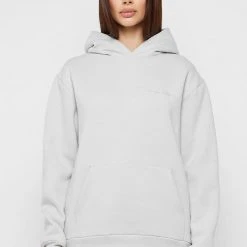 Woman Essential TRACKSUITS Essential Hoodie - Iced Grey