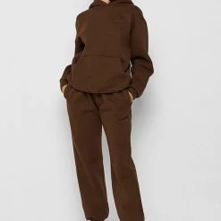 Woman Essential Essential Joggers - Chocolate Brown TRACKSUITS