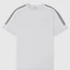 Man T-Shirts SHORTS SETS Piped T-Shirt - Grey