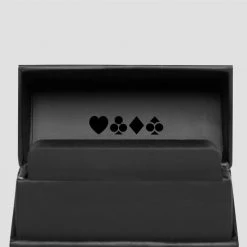Unisex Lifestyle MDVHOME Matte Black Playing Cards - Black
