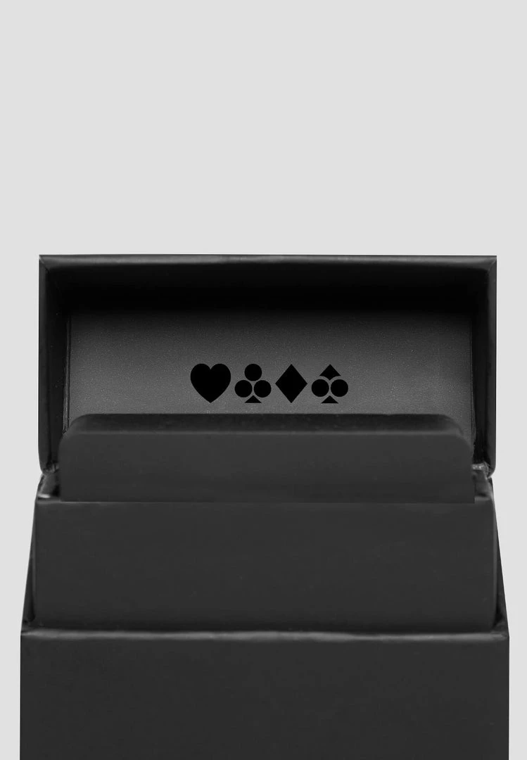 Unisex Lifestyle MDVHOME Matte Black Playing Cards - Black