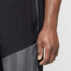 Man Tracksuit Bottoms TRACKSUITS Reflective & Mesh Track Pants - Black