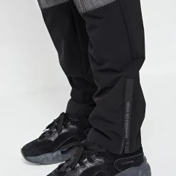 Man Tracksuit Bottoms TRACKSUITS Reflective & Mesh Track Pants - Black