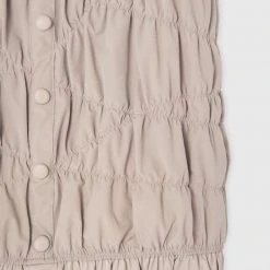 Woman Skirts CO-ORDS Ruched Ruffle Mini Skirt - Dusty Pink