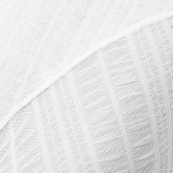 Woman Trousers Sheer Trousers With Vegan Leather Ties - White