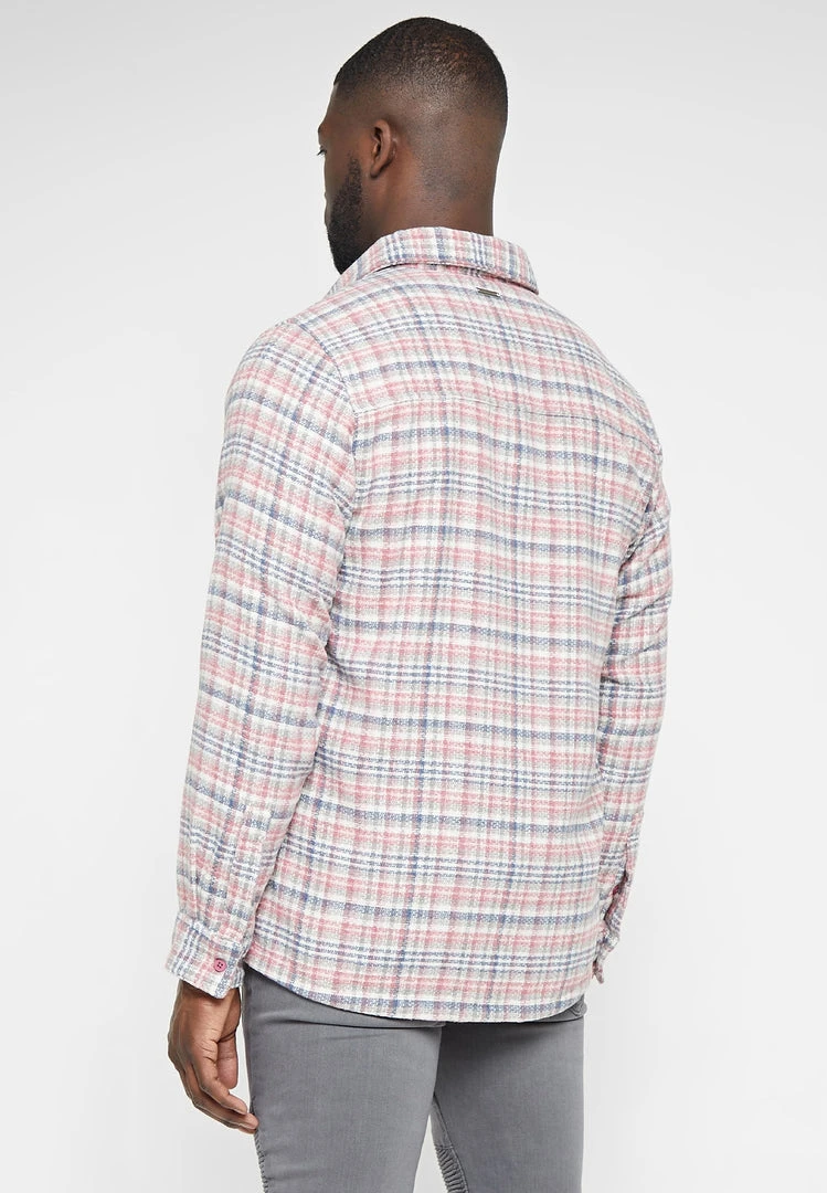 Man Shirts Signature Check Shirt - Pink