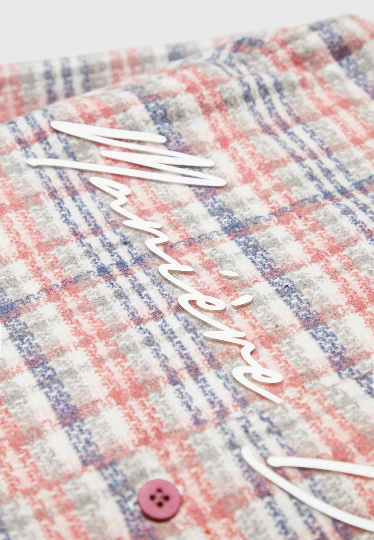 Man Shirts Signature Check Shirt - Pink