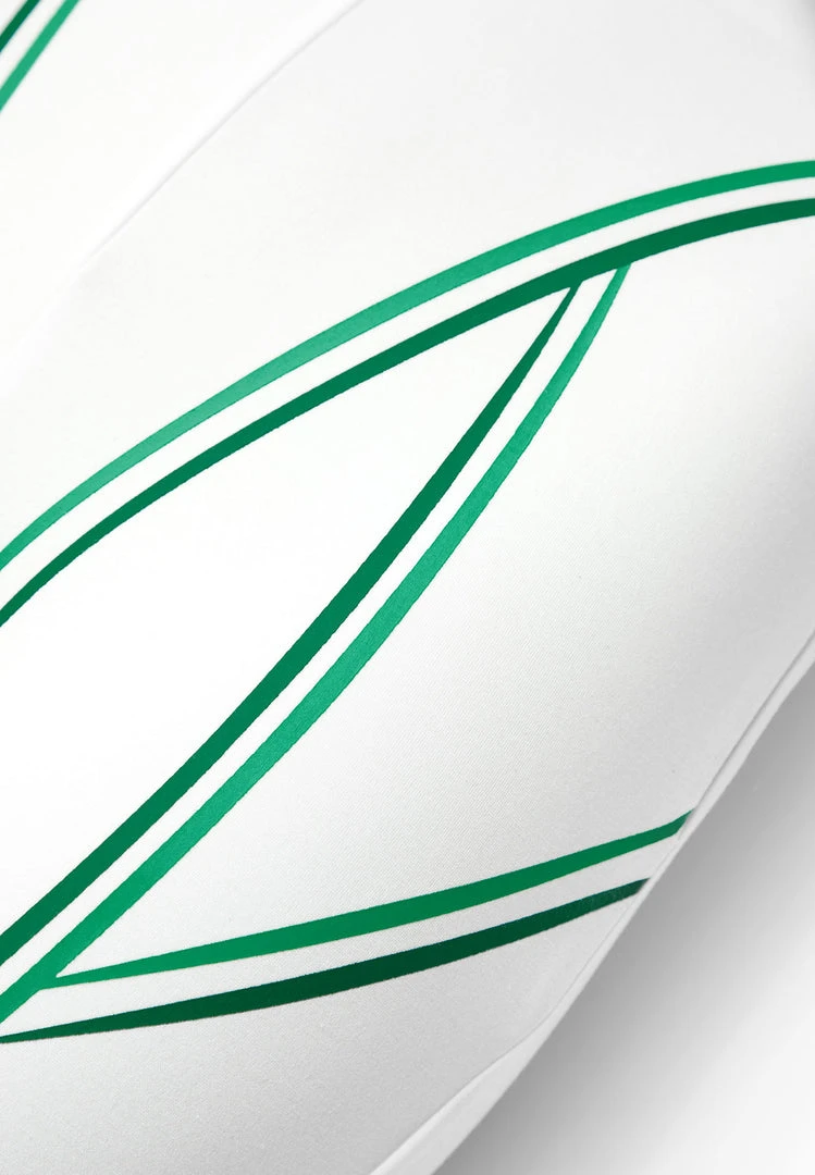 Woman Leggings Sketch High Waisted Bandage Leggings - White