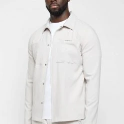 Man Jackets Tailored Jacket - Stone CO-ORDS