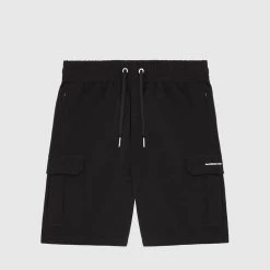 Man Shorts SHORTS SETS Technical Cargo Shorts - Black