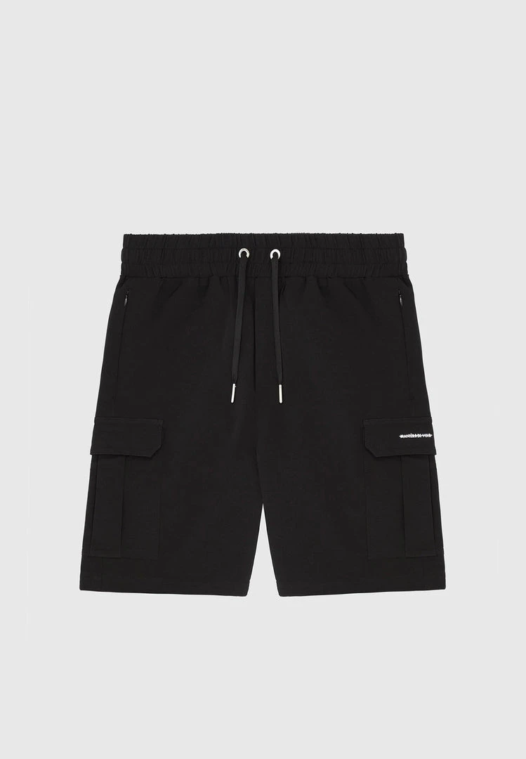 Man Shorts SHORTS SETS Technical Cargo Shorts - Black