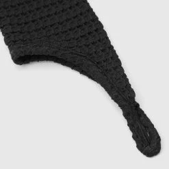 Woman Tops Textured Cut Out Bodysuit - Black BODYSUITS