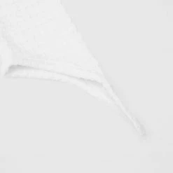 Woman Tops Textured Cut Out Bodysuit - White