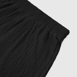 Man Shorts SHORTS SETS Seersucker Shorts - Black