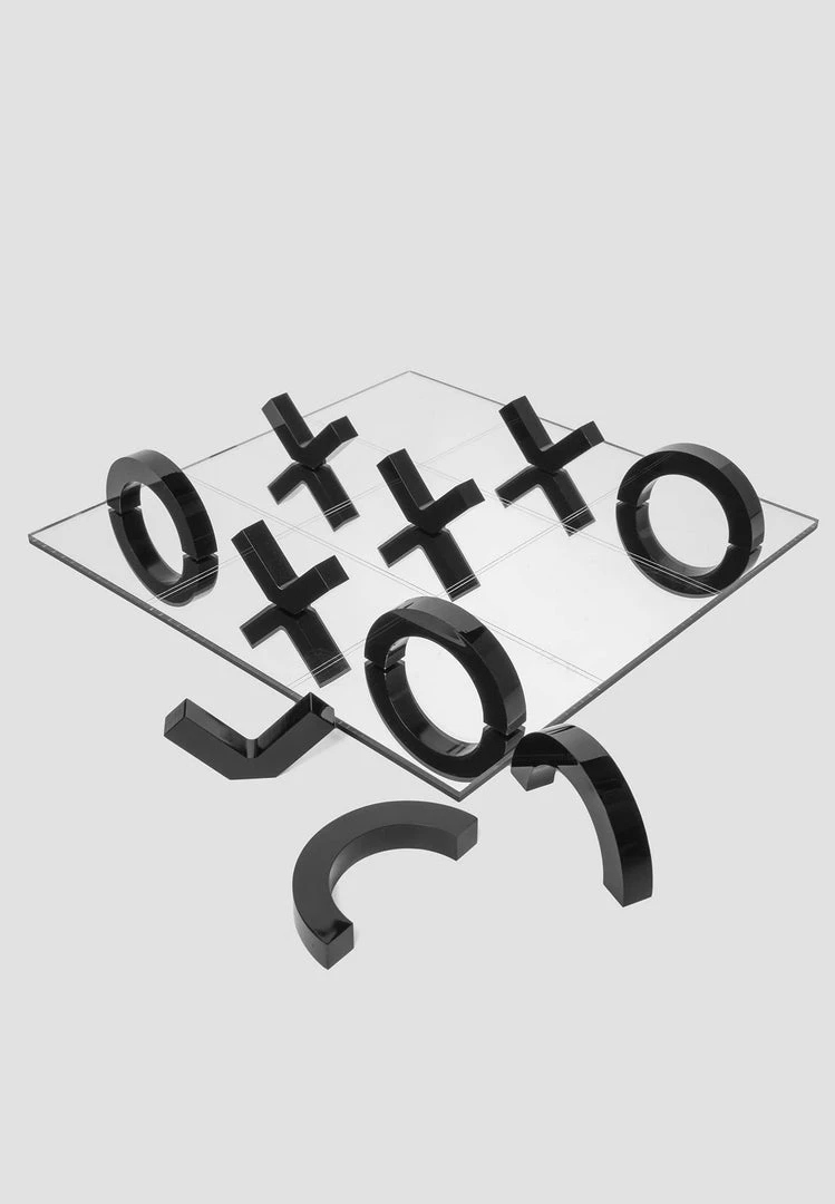 Unisex Lifestyle Tic Tac Toe - Black MDVHOME