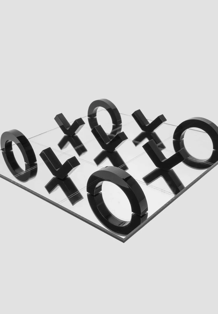 Unisex Lifestyle Tic Tac Toe - Black MDVHOME