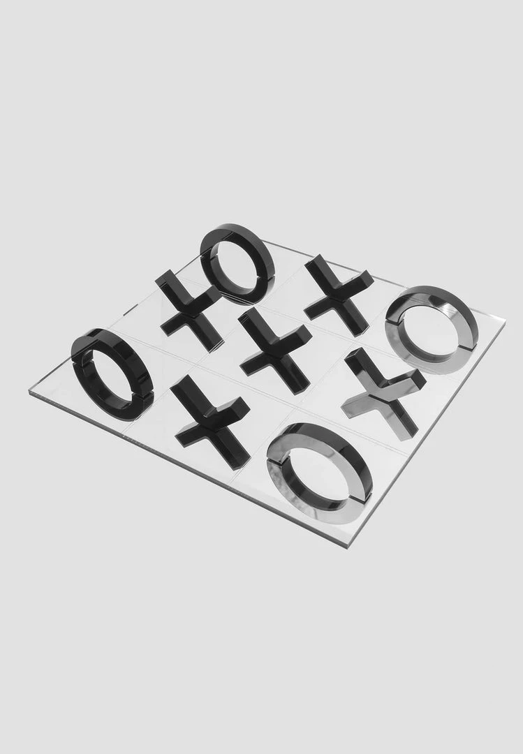 Unisex Lifestyle Tic Tac Toe - Black MDVHOME