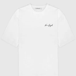Man T-Shirts Van Gogh Graphic T-Shirt - White T-SHIRTS & TOPS