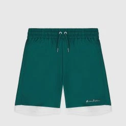 Man Shorts Varsity Shorts - Green SHORTS SETS