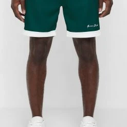 Man Shorts Varsity Shorts - Green SHORTS SETS