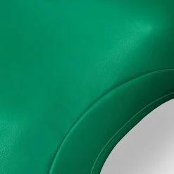 Woman Dresses Vegan Leather Backless Dress - Green