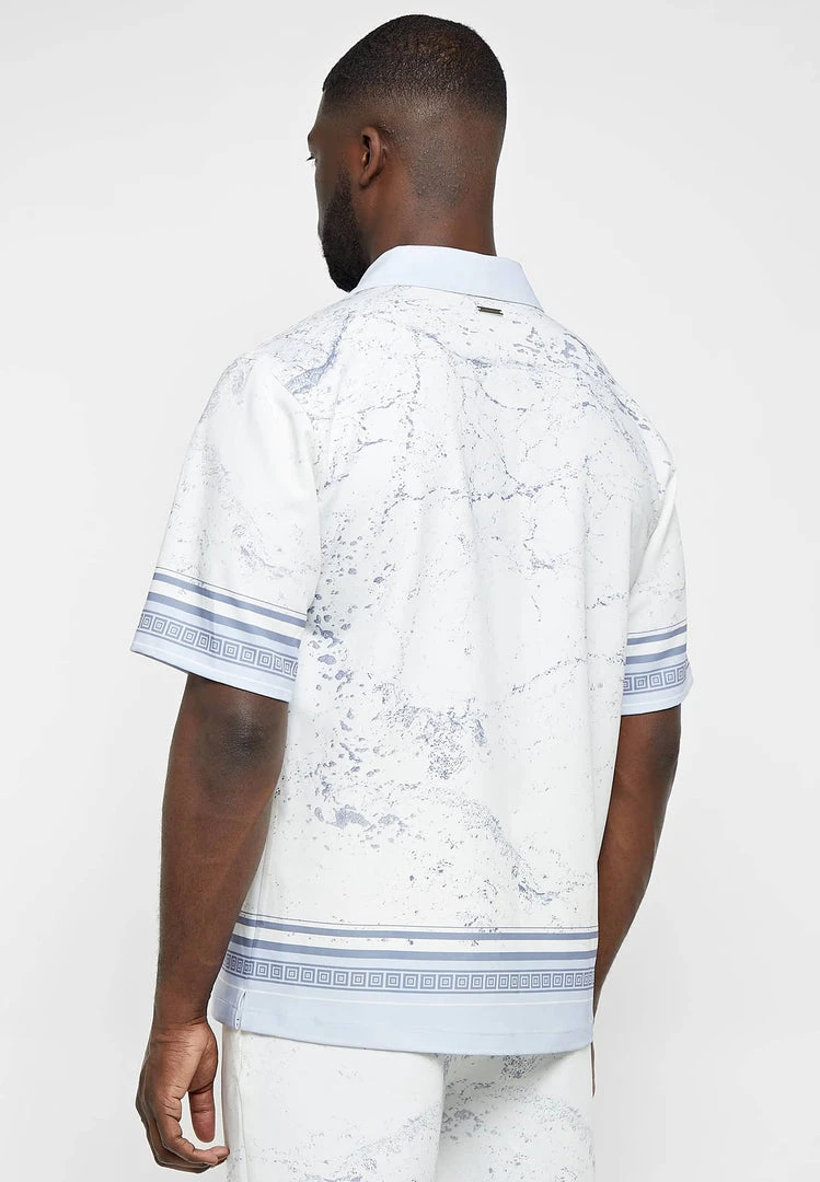 Man Shirts Venus Resort Shirt - Blue