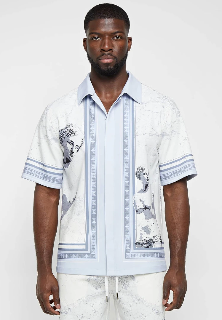 Man Shirts Venus Resort Shirt - Blue