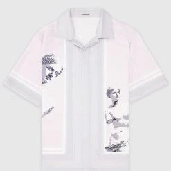 Man Shirts Venus Resort Shirt - Pink