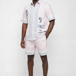 Man Shorts Venus Shorts - Pink SHORTS SETS